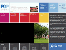 Tablet Screenshot of pgandp.co.uk